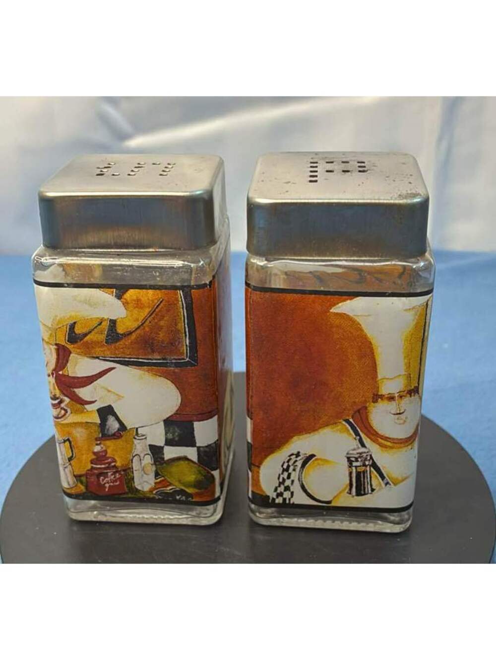 Chef Motif Salt and Pepper Shakers